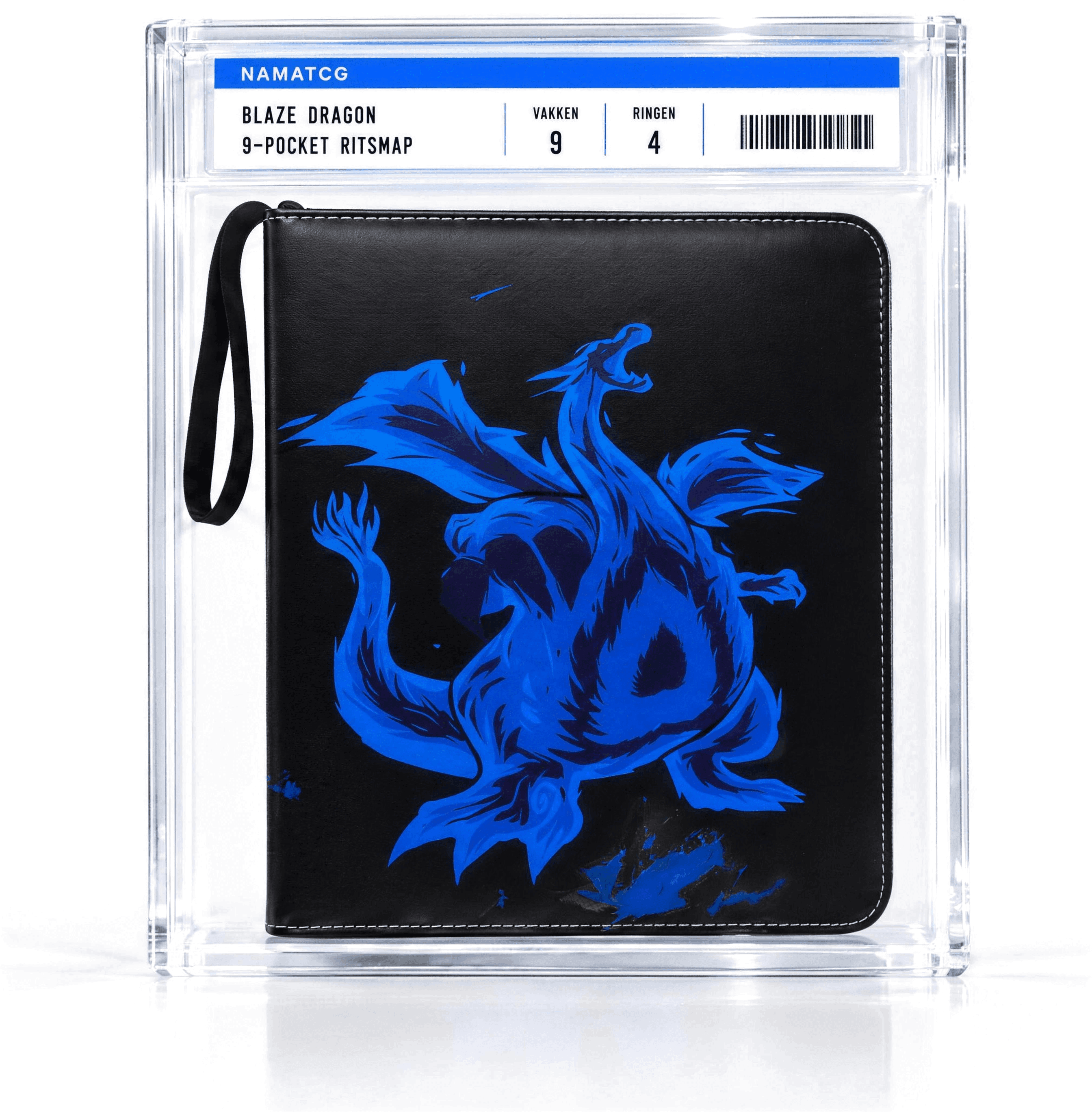 Blue Blaze Dragon map, voorkant